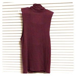 American eagle outfitters turtle neck tank top